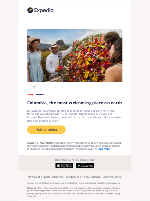 Expedia - Explore Colombia's vibrant cities