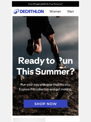 Decathlon - Running plans this summer?