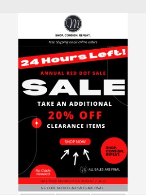 Michael's - Red Dot Sale 🔴 ends in 24 hours!