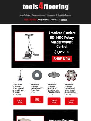 Tools 4 Flooring - Best-Sellers from American Sanders! 💥
