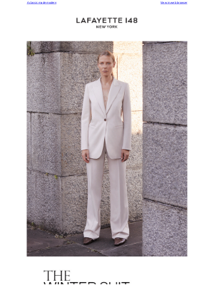 Lafayette 148 New York - Tailoring Now: The Winter Suit