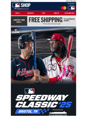 Mlbshop - TUNE IN TODAY: MLB SPEEDWAY CLASSIC