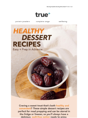 True Protein (Australia) - Simple Dessert Recipes