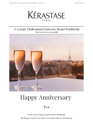 Kérastase - 🥂Happy Anniversary! You’ve Earned a 5 Year Anniversary Surprise