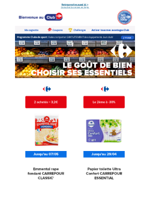 Carrefour Voyages (France) - La chance est de votre côté : nous vous gardons sous le coude les meilleures promotions