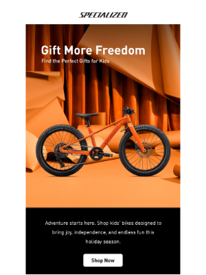 Specialized Bicycle Components - Find the Perfect Gifts for Kids