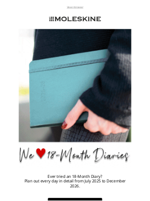 18-Month Diaries 2025-26