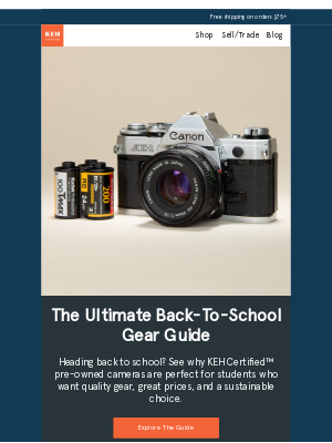 Keh - The ultimate back-to-school gear guide 🎒📸