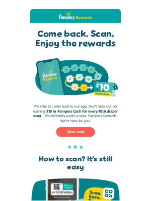 Pampers - It’s simple and easy to earn 🤩
