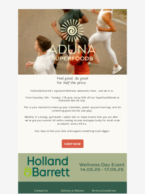 Aduna (United Kingdom) - Your Invite to Feel-Good Wellness
