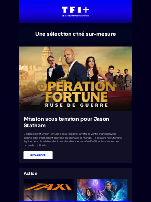 TF1 Replay (France) - Jason Statham est sur TF1+