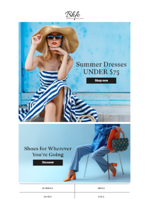 BHFO - Refresh Your Wardrobe for Under $75! ☀️