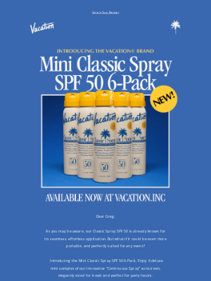 Andie - 🏝️ NEW! Mini Classic Spray 6-Pack