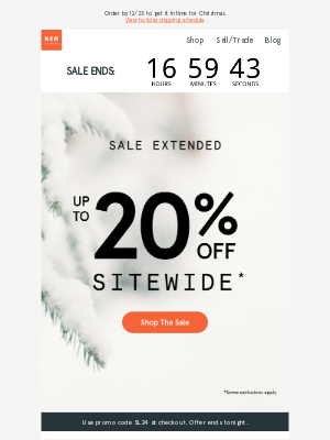 Keh - SALE EXTENDED❗Last chance to save up to 20%