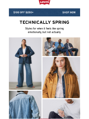 Levi's - Ease into spring