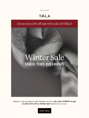 Wearetala - AN EXTRA 20% OFF SALE