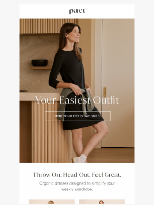 PACT Apparel - Dresses for Every Day of the Week