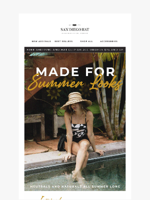 Neutrals for Summer-Siesta Collection