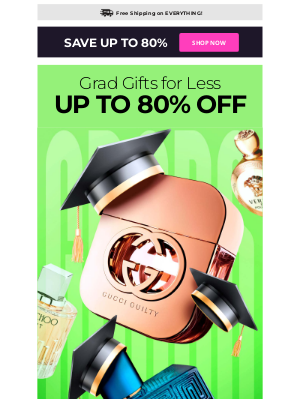 FragranceX - Your Grad wants up to 80% Off