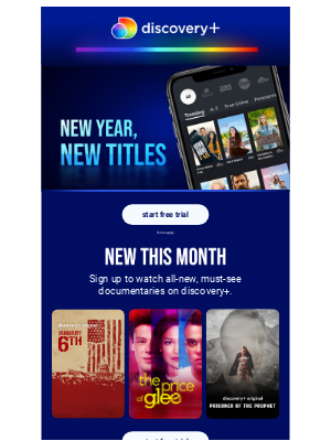 discovery+ - 🎉 New year, new subscription 👀