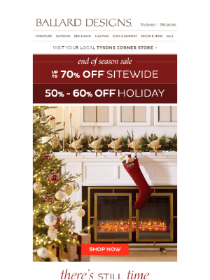 Ballard Designs - Go in-store for gifts and more (plus up to 70% off)