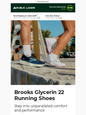 Public Lands - Check it out! Brooks Glycerin 22 👟👀