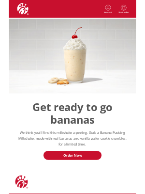 Chick-fil-A - This seasonal milkshake is here for a little while longer