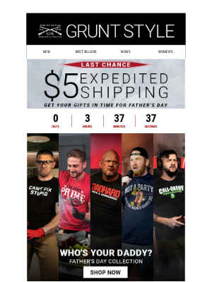 Grunt Style LLC - ⏰FINAL HOURS: $5 Expedited Shipping⏰
