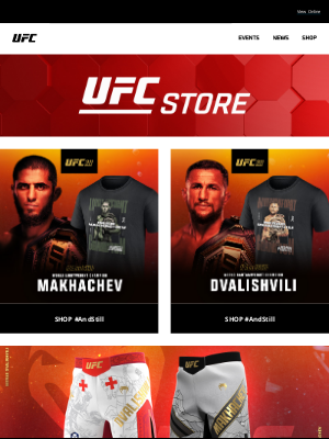 Ultimate Fighting Championship - Shop UFC 311 Now!