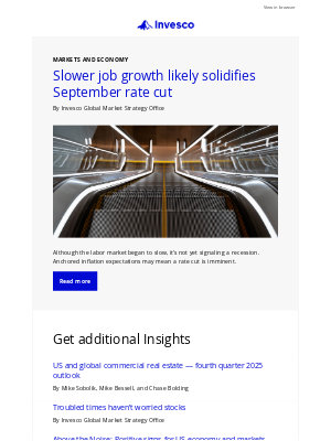 Invesco Ltd. - Invesco Insights: Slower job growth likely solidifies September rate cut