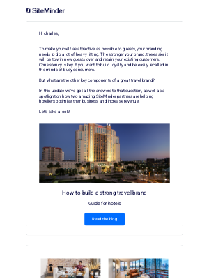 SiteMinder - Your monthly blog update: What does it take to be a top travel brand?