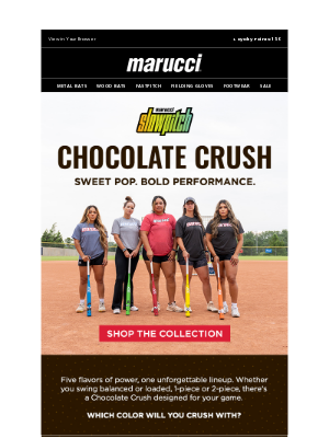Marucci Sports - Chocolate Crush Collection Has Landed 🍫