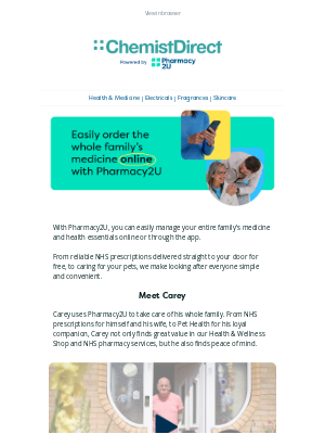 Chemist Direct (United Kingdom) - NEW: Pharmacy2U Family Accounts |  Now Live 💙