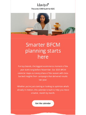 Klaviyo - Just launched: your month-by-month BFCM planner