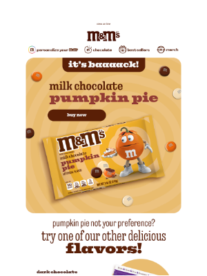 MY M&M's - 🎃 Fall in Love with These Flavors