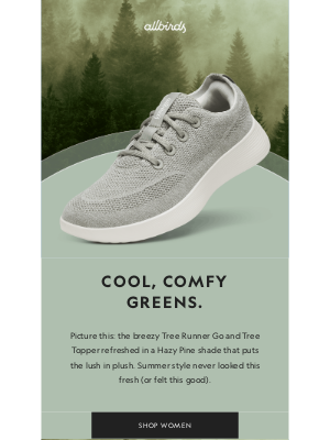Allbirds - Stand Out In Soft Green Hues 🌿