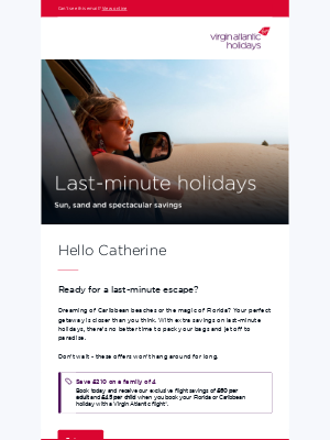 Last-minute sunshine awaits – with extra savings!