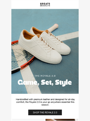 Greats - Court-inspired. City-ready.