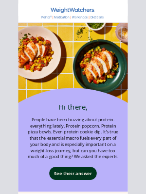 Weight Watchers - Can you eat too much protein?