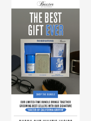 Baxter Of California - This Father’s Day gift checks every box ☑️