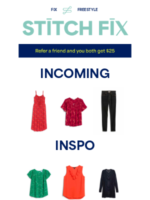 Stitch Fix - Our Stylists are already on it