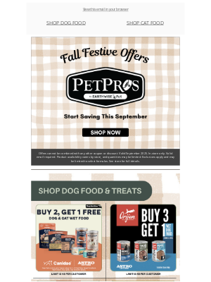September Fall Savings Are Here! 🍁