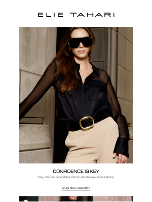 Elie Tahari - Simplicity That Speaks Volumes.