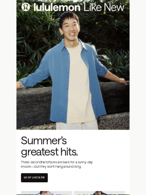 Lululemon - Like New’s best of the best are back