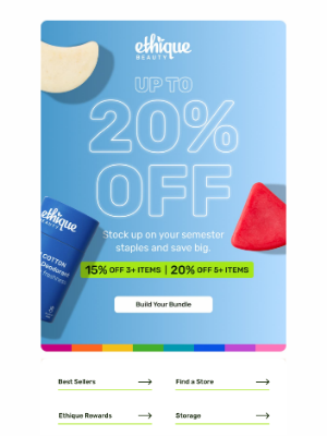 Ethique - Get 20% OFF your routine