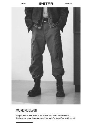 G-Star RAW - Utilitarian Edit