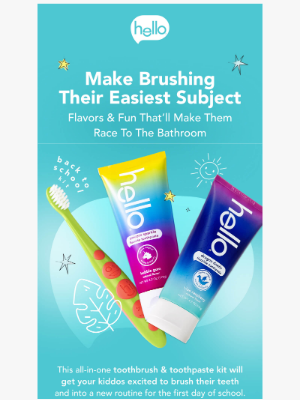Hello Products - Starting The New School Year Bright 🎓