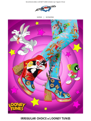 Atom Retro - Th-Th-Th-That's All Folks!! Looney Tunes x Irregular Choice