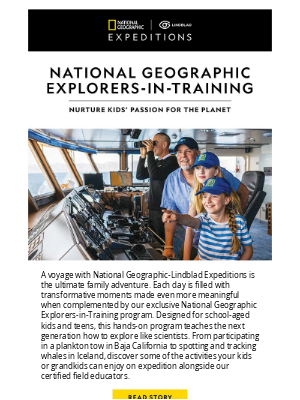 Lindblad Expeditions - Discover the Ultimate Family Program