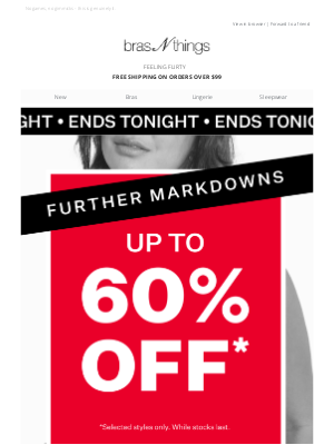 Bras N Things (New Zealand) - Up to 60% OFF* ends tonight ⏳